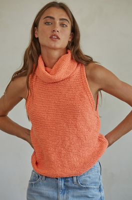 Coral Sleeveless