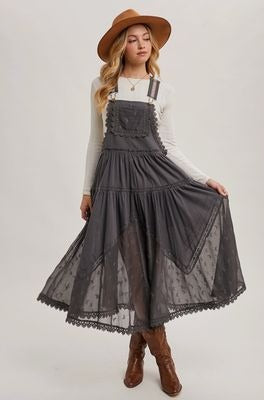 Tulle Bib Maxi