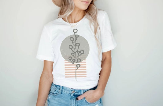 Boho Leaf Tshirt