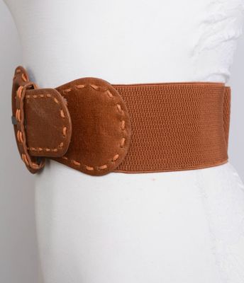 Wide Stitch Western Chic Belt