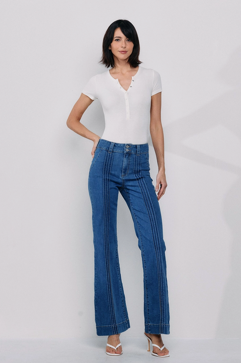 2 Button Triple Seam