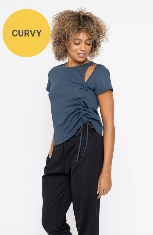 Curvy Midnight Tee