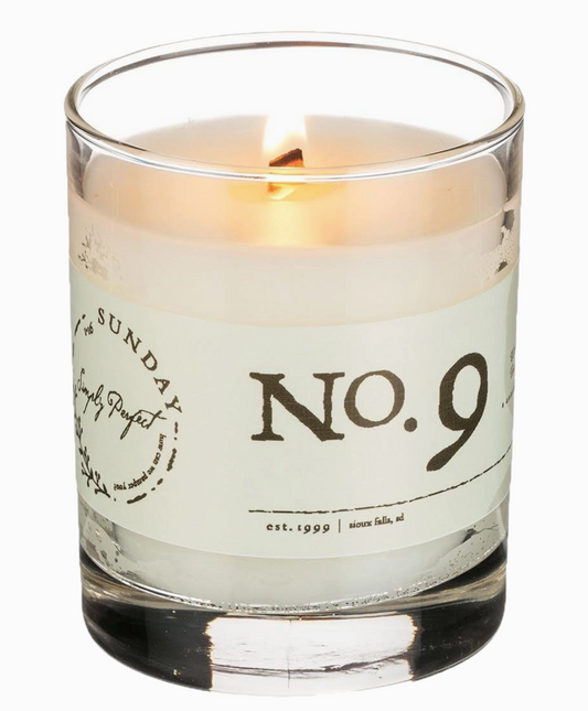 No. 9 Candle Hand Poured Woodwick