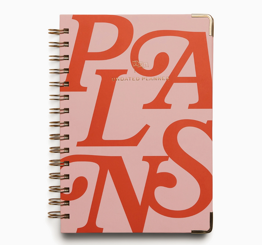 Undated Planner 13month