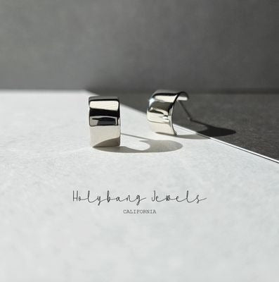 Silver Huggies 8MM