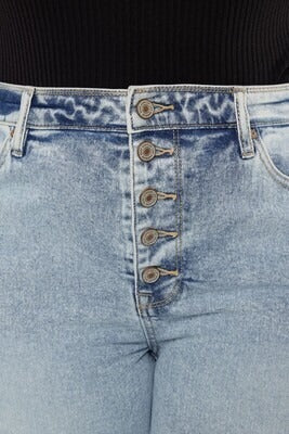 Curvy High Rise Slim Straight