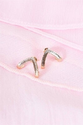 Gold Stud Huggies