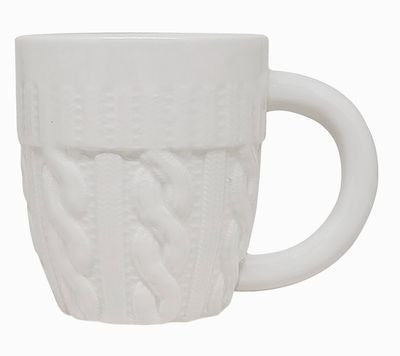 Cream Sweater Mug