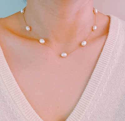 Esther Freshwater Pearl Necklace